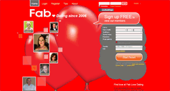 Desktop Screenshot of fablove.com